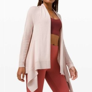 Lululemon Cashlu Knit Wrap in Pink Bliss XS/S